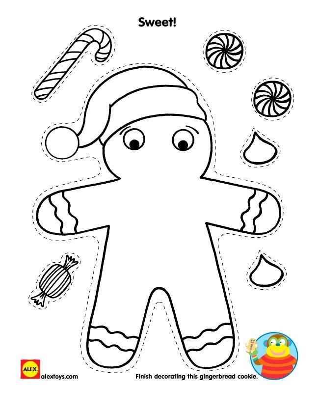 Free Printable Gingerbread Man Worksheets Printable Worksheets