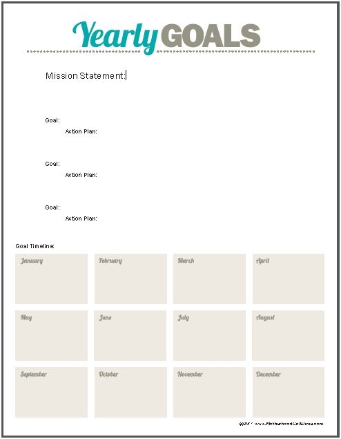 Free Printable Goal Planning Worksheet Customizable Kids Activities 