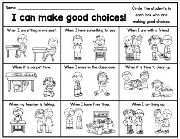 Free Printable Good Choices Bad Choices Worksheet Pdf Vrogue co