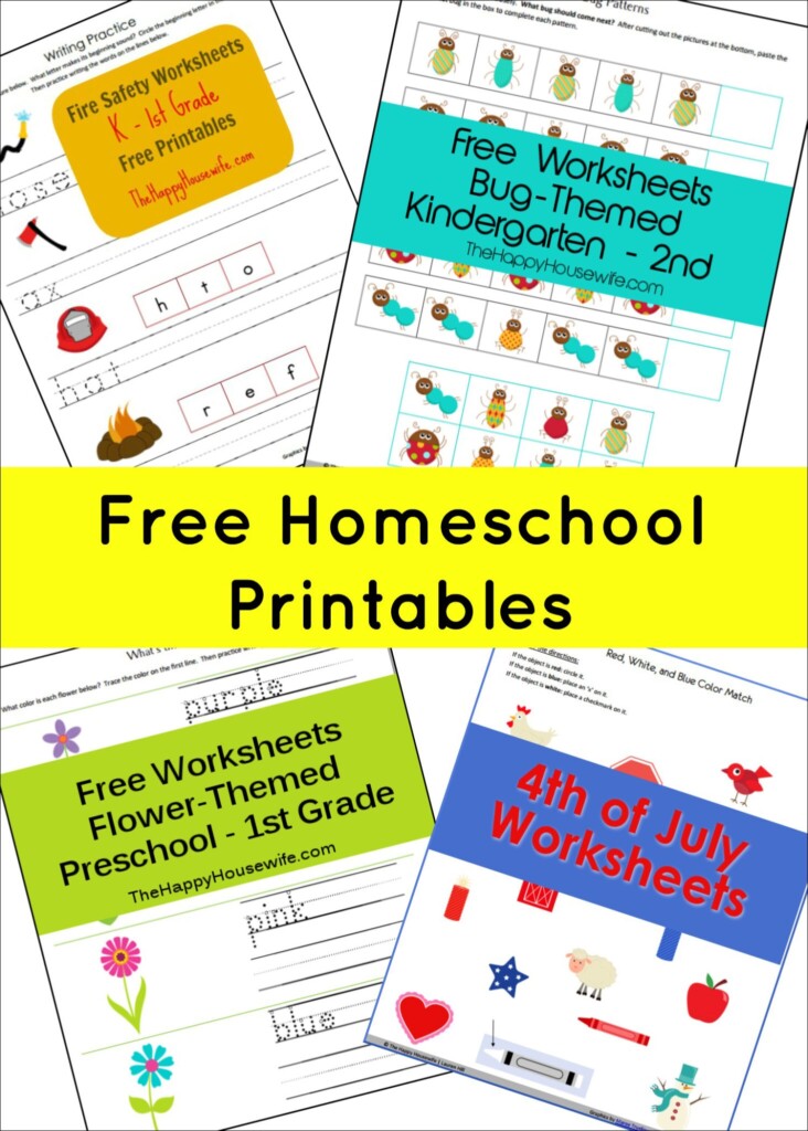 Free Printable Homeschool Math Worksheets Printable Worksheets