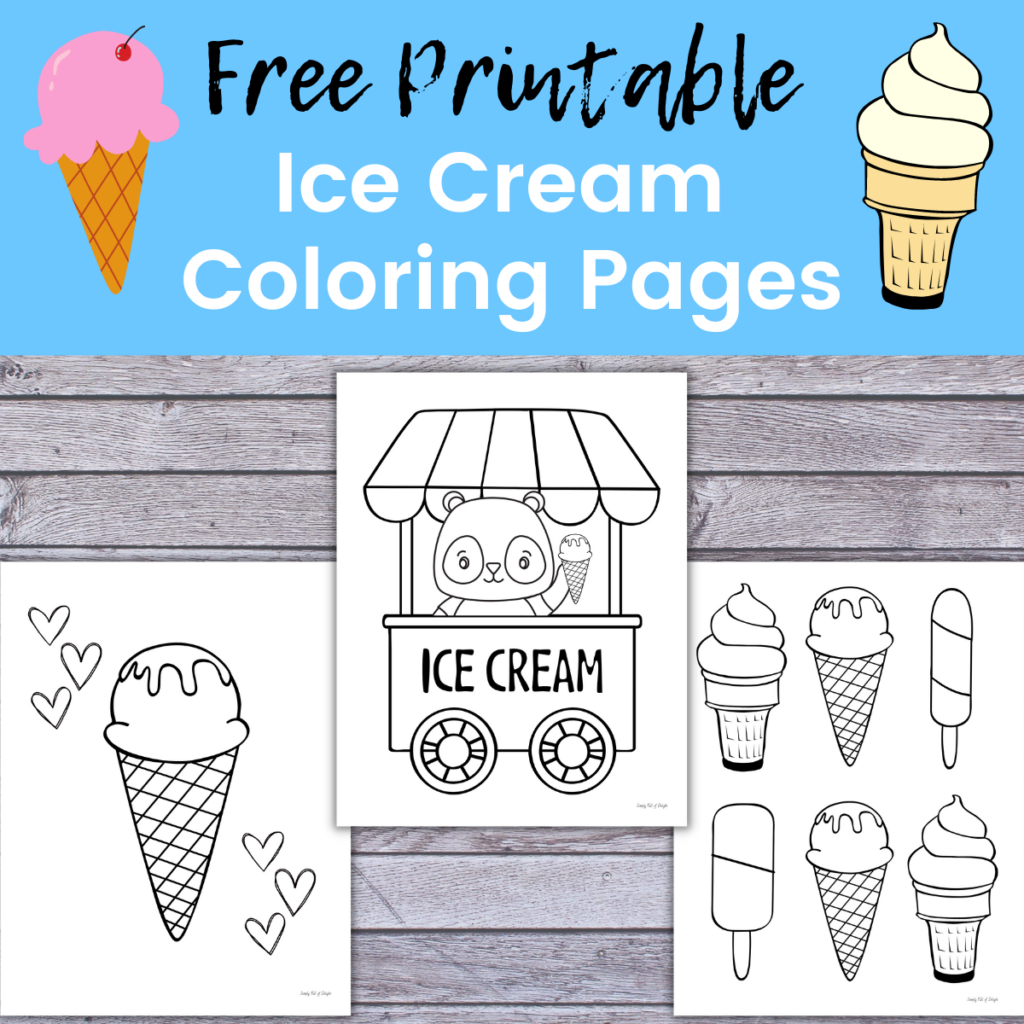 Free Printable Ice Cream Worksheets