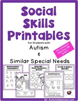 Free Printable Job Skills Worksheets For Special Needs Students 