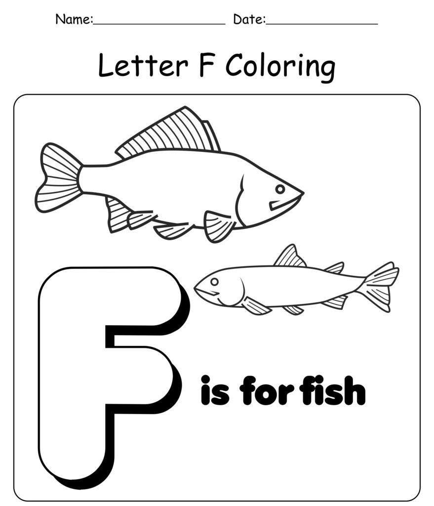 Free Printable Letter F Worksheets Printable Worksheets