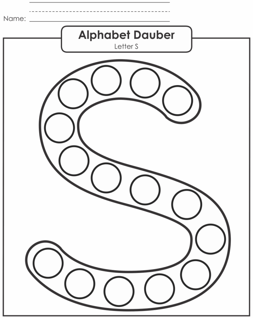 Free Printable Letter S Worksheets Free Printable Letter Worksheets 2023