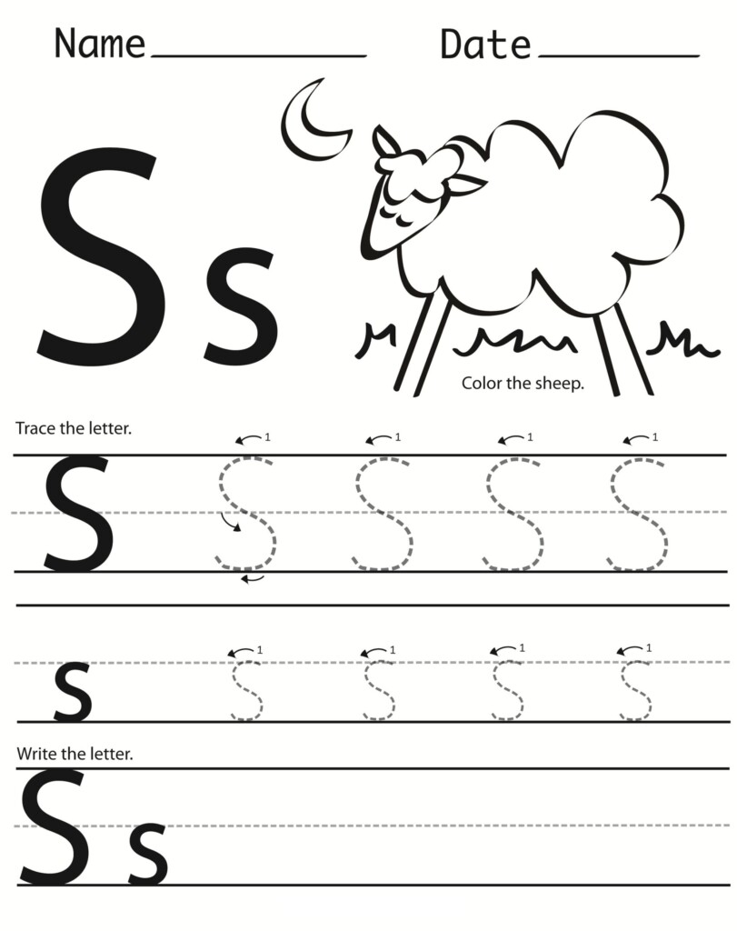 Free Printable Letter S Worksheets Printable Worksheets