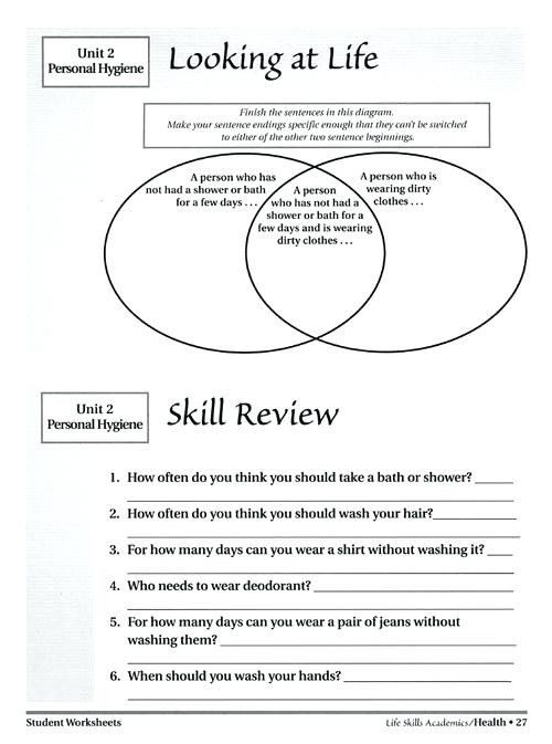 Free Printable Life Skills Worksheets Free Printable Life Skills