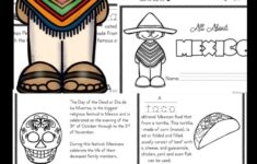 FREE Printable Mexico For Kids Worksheets Printable Worksheets
