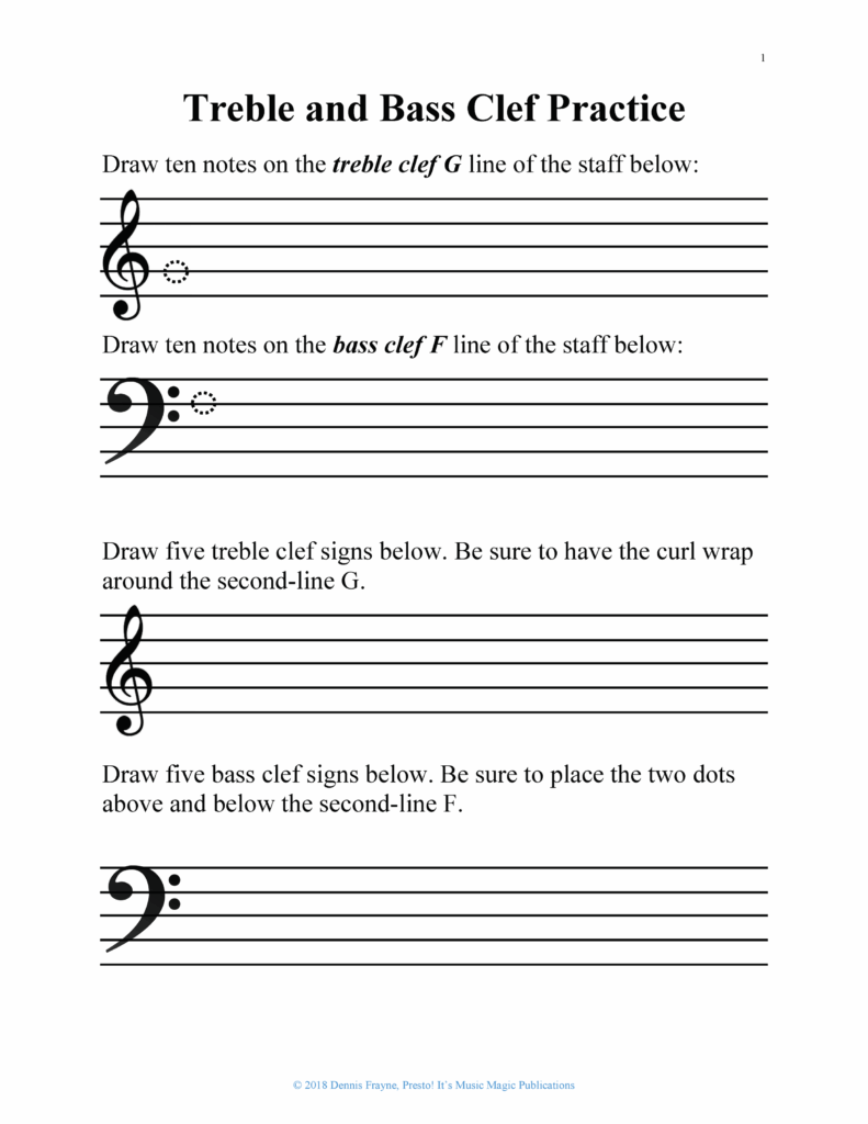 FREE Printable Music Note Naming Worksheets Presto Its Music 