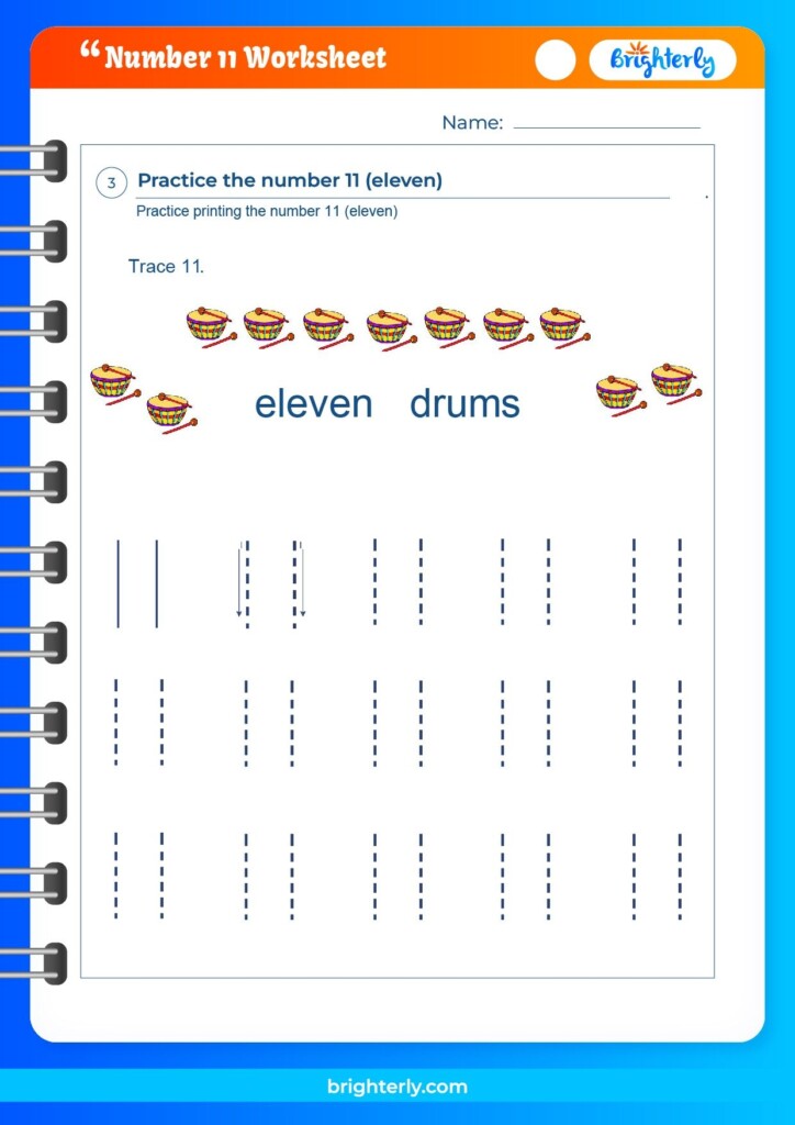 Free Printable Number 11 Worksheets Printable Templat Vrogue co