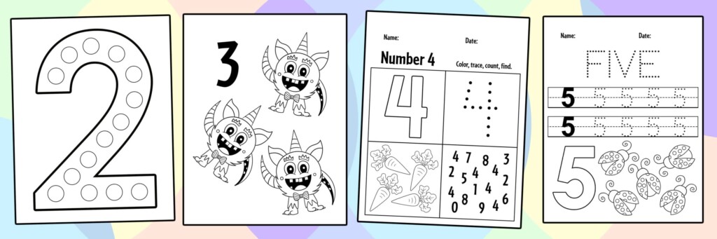 FREE Printable Number 13 Worksheets For Preschool Worksheets Library