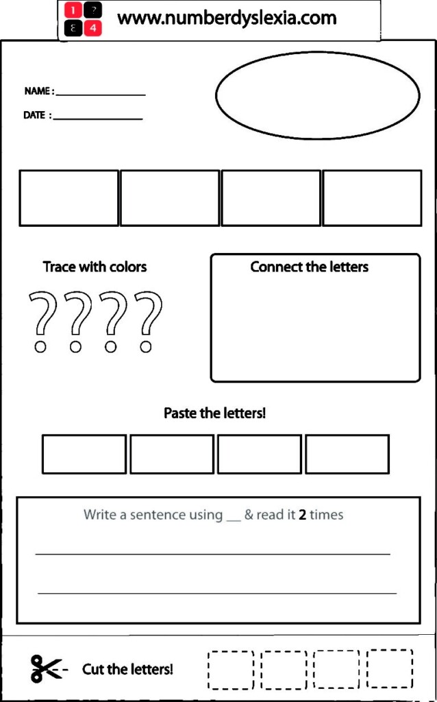 Free Printable Orton Gillingham Worksheet With Template PDF Number Free Printable Orton Gillingham Worksheet With Template PDF Number
