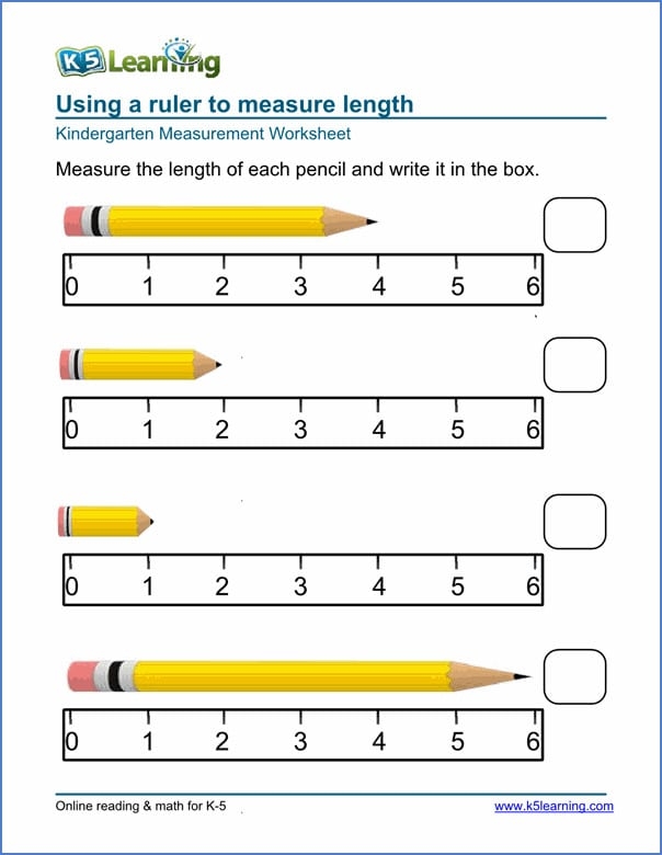 Free Printable Preschool Measurement Worksheets 1382841 Worksheets 