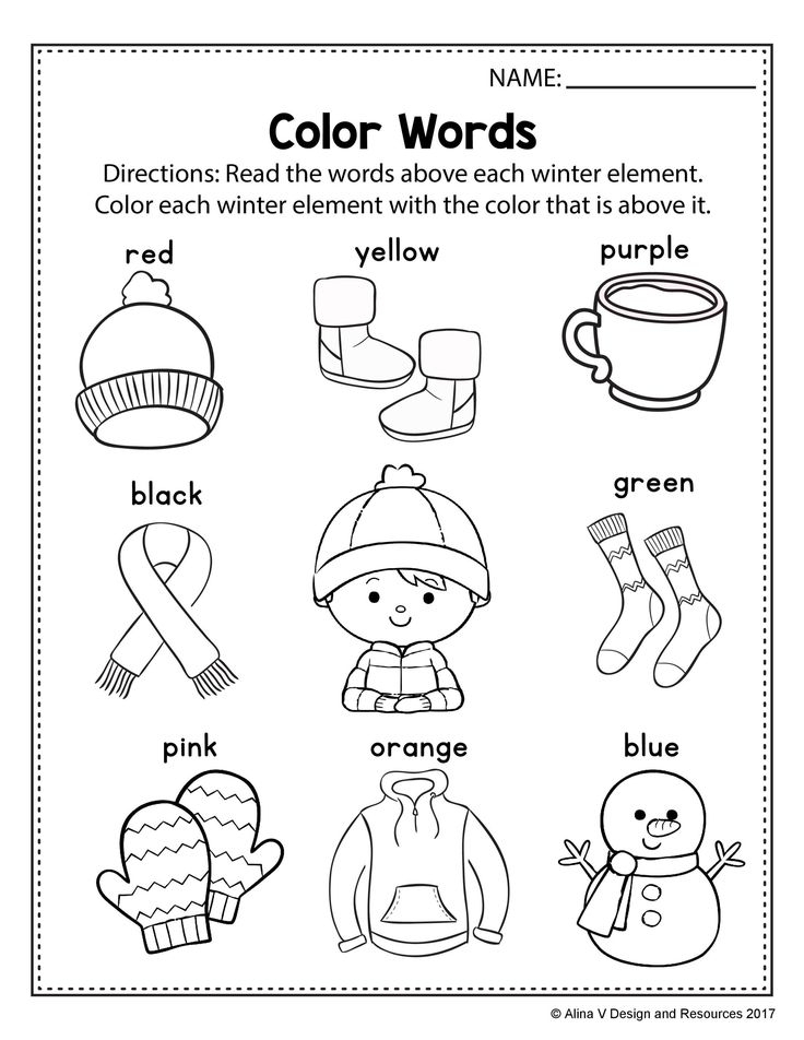 Free Printable Preschool Winter Worksheets AlphabetWorksheetsFree