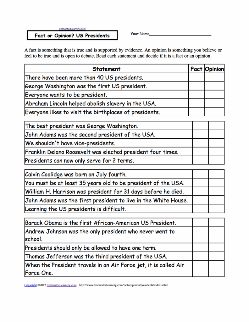 Free Printable President Worksheets Free Printable