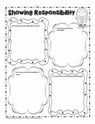 Free Printable Responsibility Worksheets Pdf