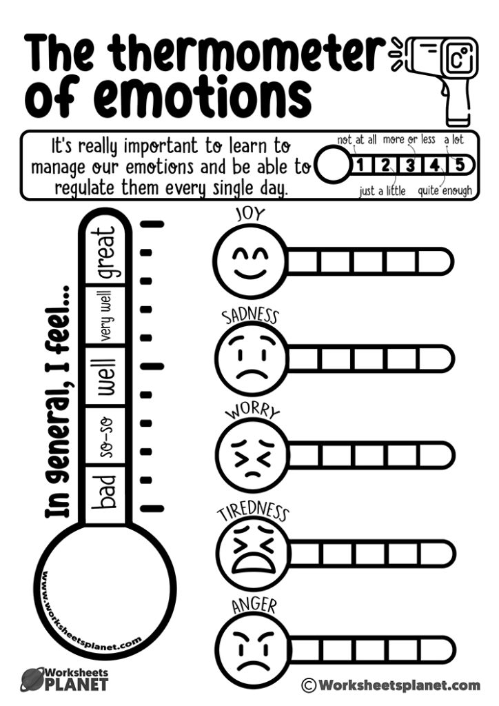 Free Printable Sel Worksheets