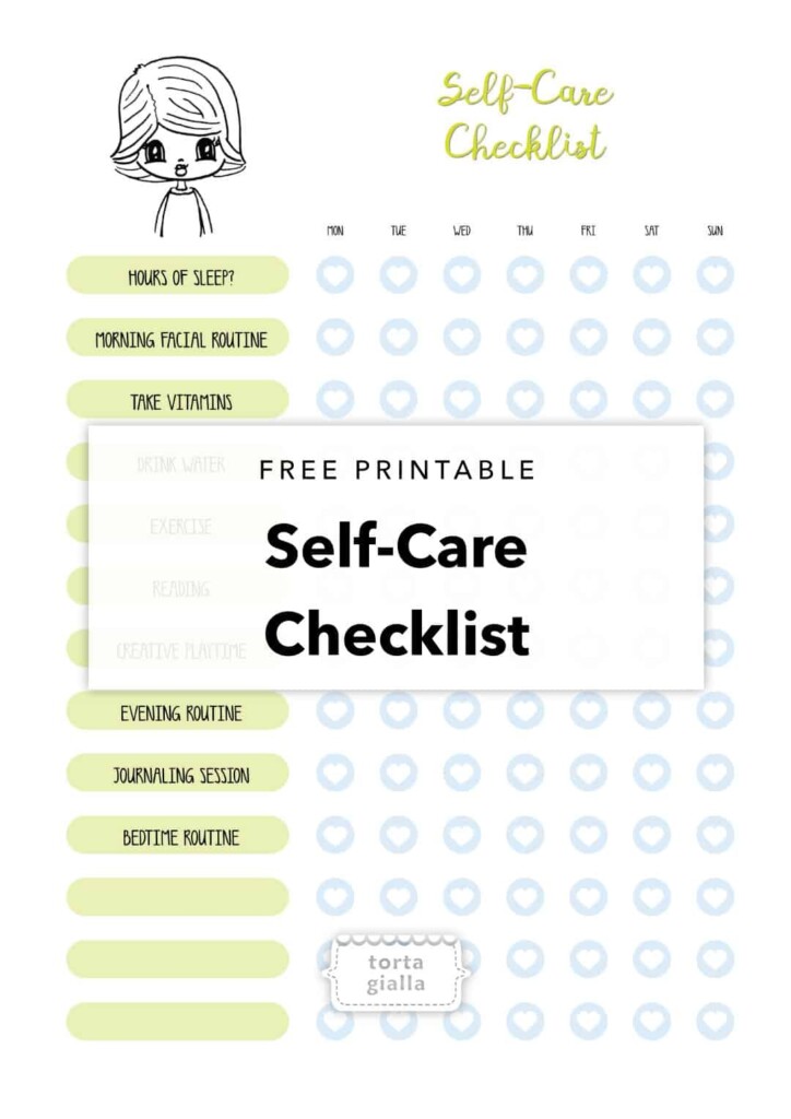 Free Printable Self Care Worksheets Printable Worksheets