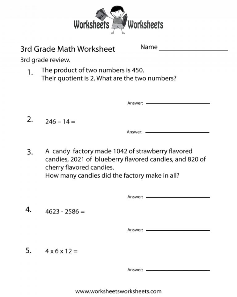 Free Printable Third Grade Math Practice Worksheet Math Worksheets Free Printable Third Grade Math Practice Worksheet Math Worksheets