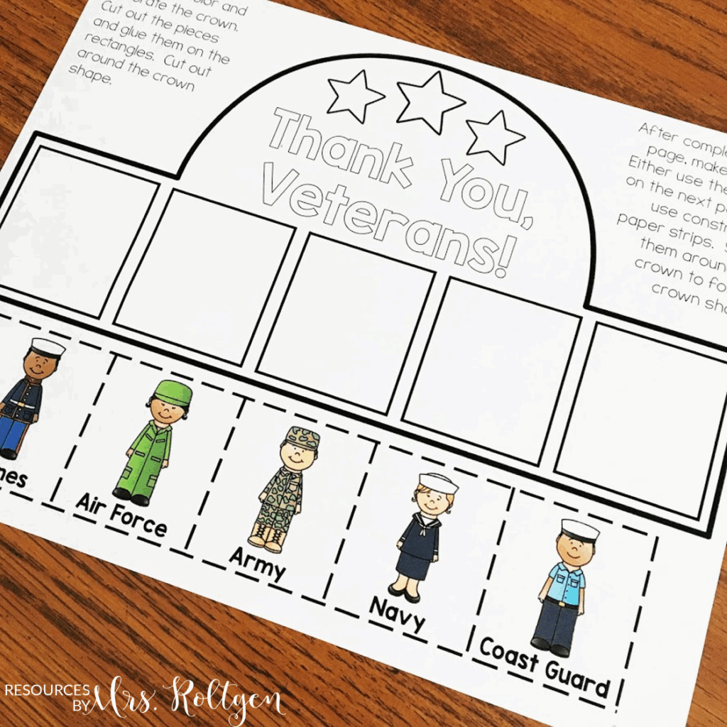 Free Printable Veterans Day Worksheets Engaging Worksheet Activities