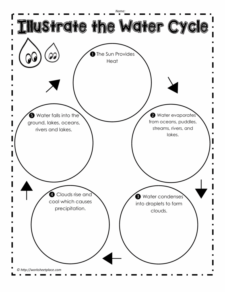 Free Printable Water Cycle Worksheets