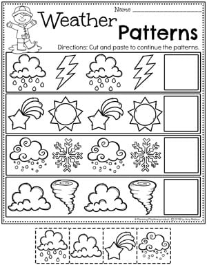 Free Printable Weather Worksheet Kindergarten Download Free Printable 