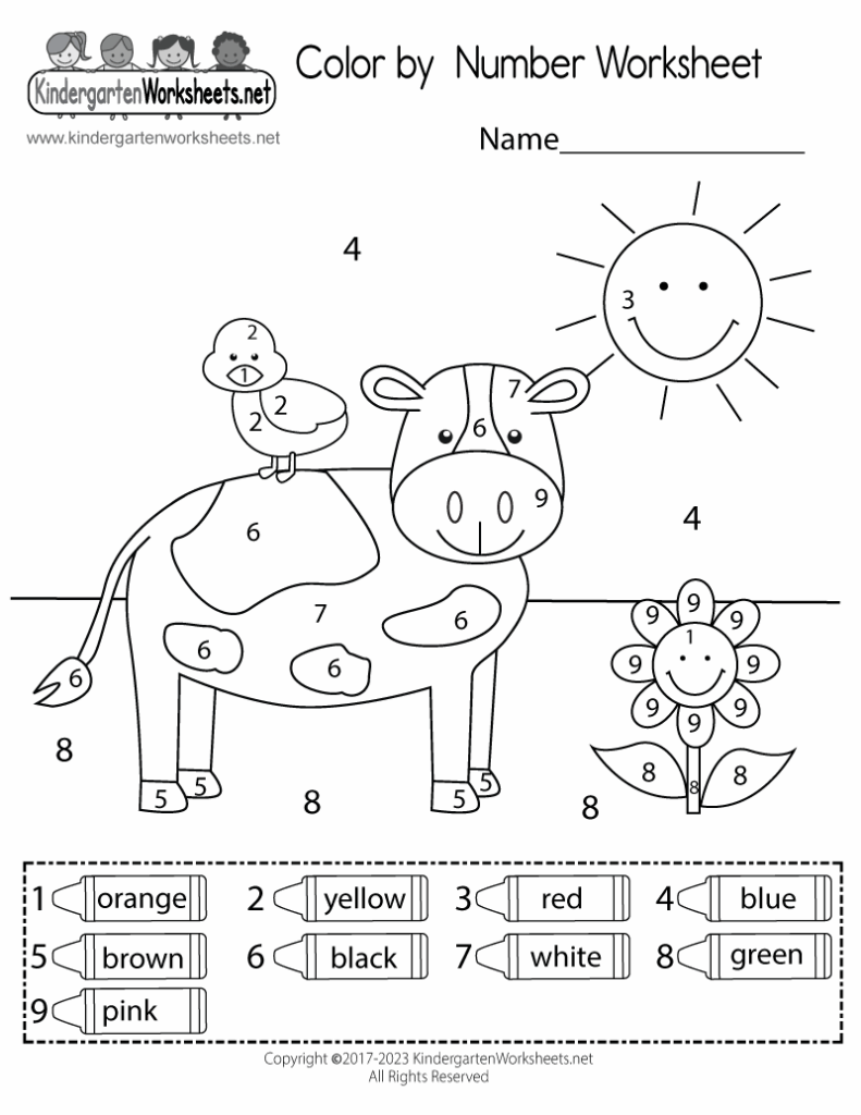 FREE Spring Color By Number Worksheets 8 Pages Leap Of Faith 