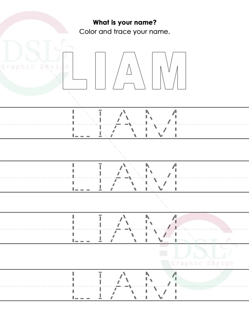Free Trace Your Name Worksheets Ideas 2022