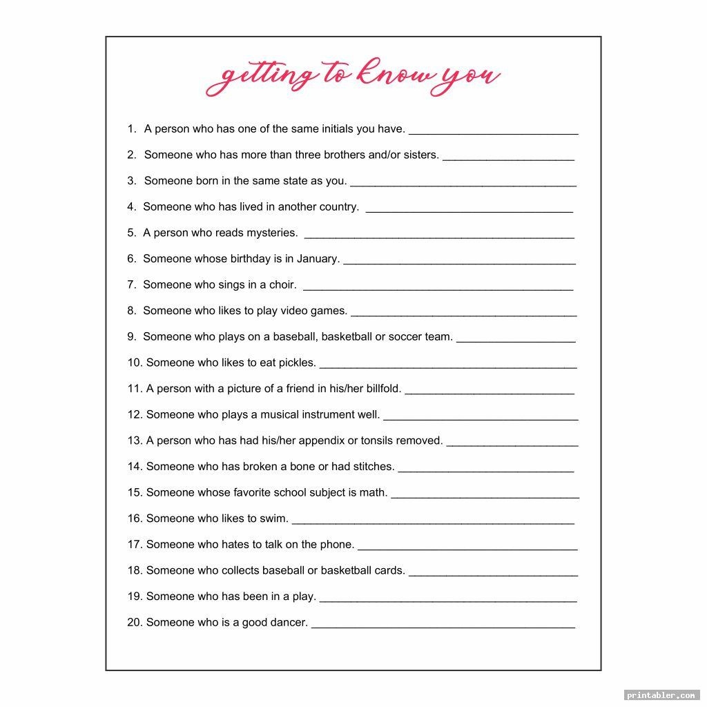 Get To Know Me Worksheet For Adults All About Me Worksheets