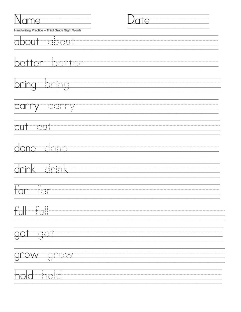 Grade 3 Free Printable 3rd Grade Writing Worksheets Printable Worksheets