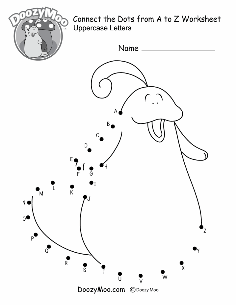 Join The Dots For Kids Printable Worksheets Kindergarten Join The 