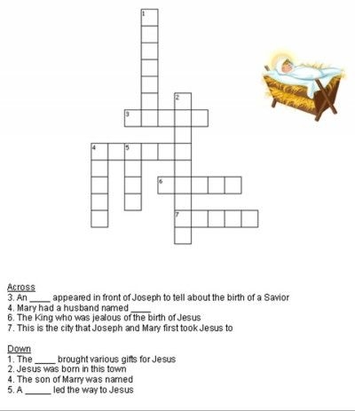 Kids Bible Worksheets Free Printable Birth Of Jesus Christmas 