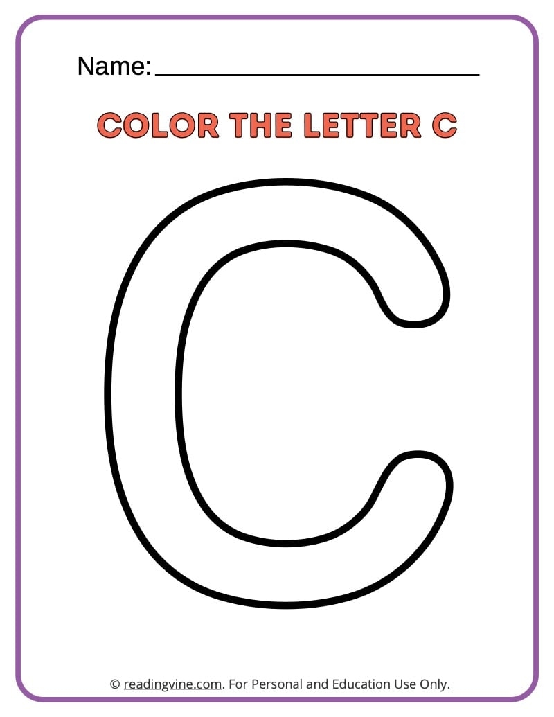 Letter C Activities Letter C Worksheets Letter C Activities