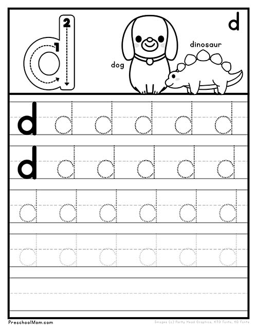 Letter D Printable Worksheets Fun And Educational Activities For Kids