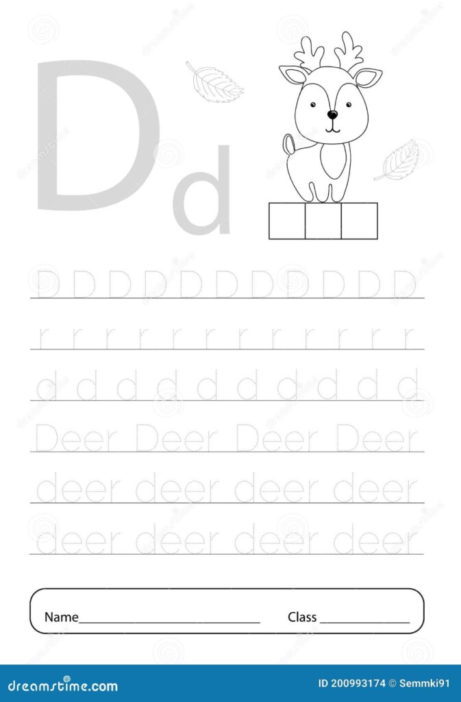 Letter D Worksheets Worksheets Library