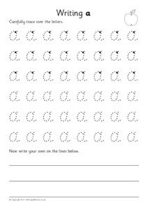 Free Printable Letter Formation Worksheets - easyworksheetprint.com