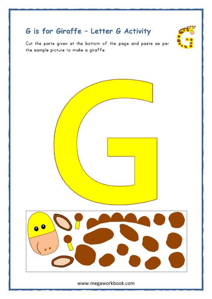 Letter G Activities Letter G Worksheets Letter G Crafts For 