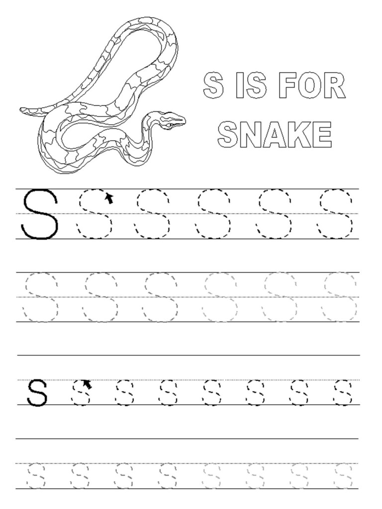 Letter S Worksheets Printable Activity Shelter Letter S Worksheets Printable Activity Shelter