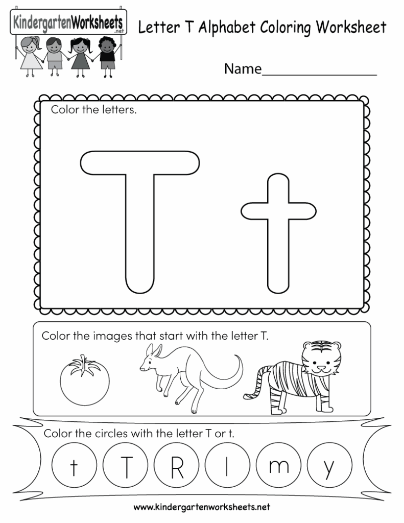 Letter T Printable Worksheets Letter Tracing Worksheets
