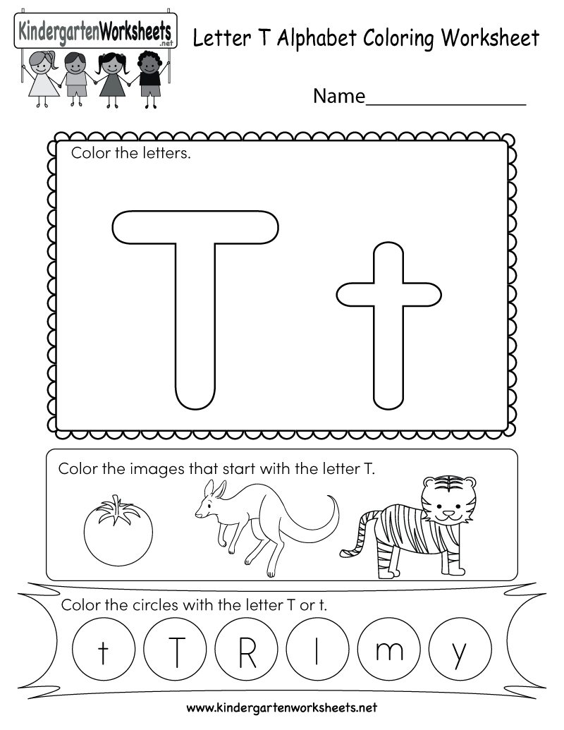 Letter T Printable Worksheets Letter Tracing Worksheets