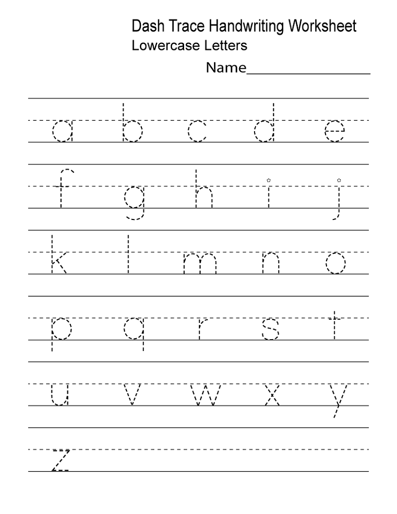 Letters Writing Worksheet