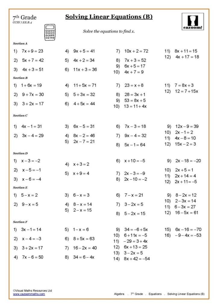 Multiplication Worksheets Grade 7 Printable Worksheets