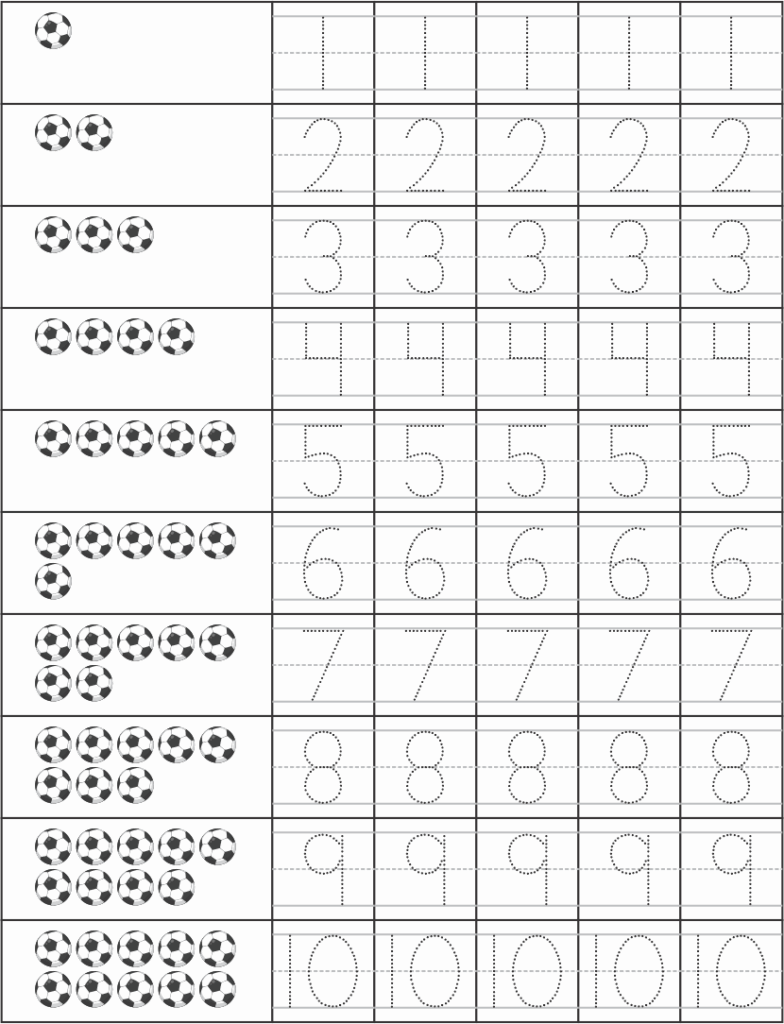 Number 1 Printable Worksheets