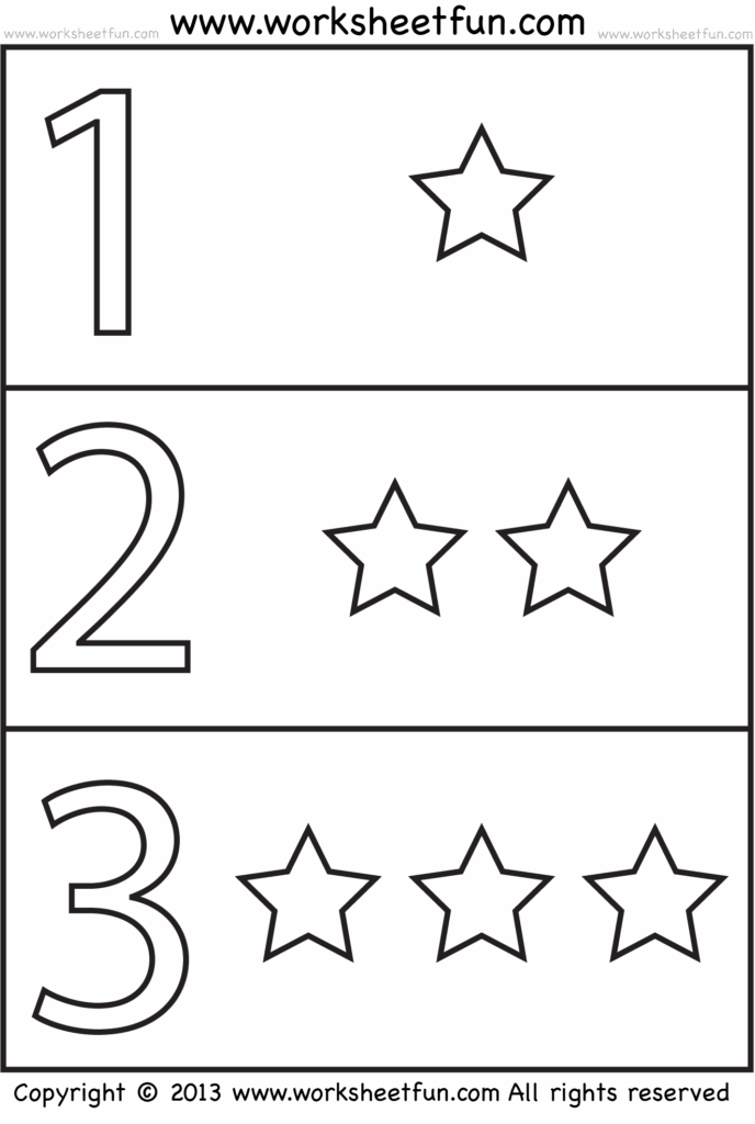 Numbers Shapes FREE Printable Worksheets Worksheetfun 