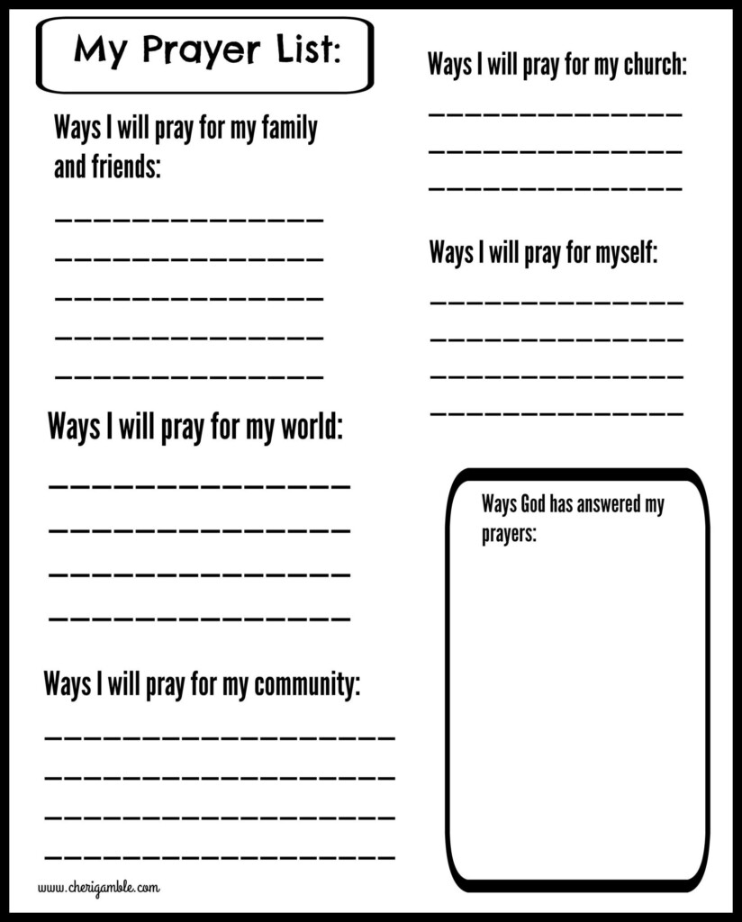 Prayer Card Template Elegant Printable Prayer Request Form Template 
