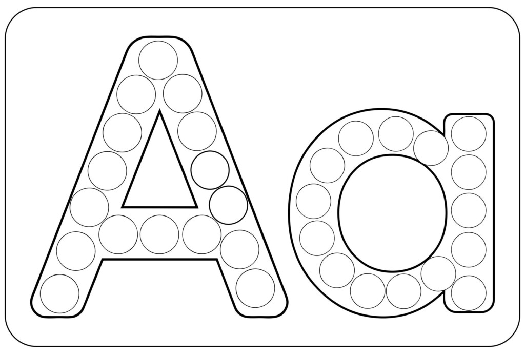 Preschool Do A Dot Letter N 20 Free PDF Printables Printablee Dot 
