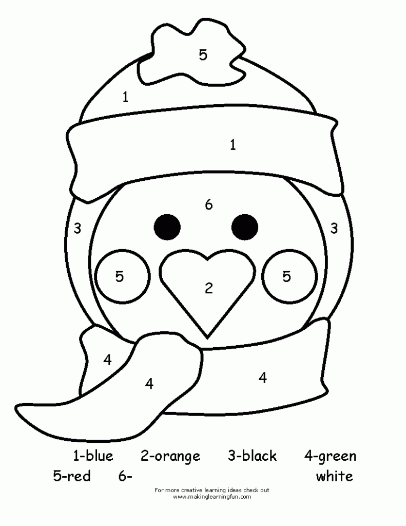 Preschool Winter Worksheets Printables