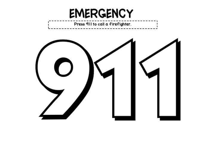 Printable 911 Worksheets For Preschoolers Printable Worksheets