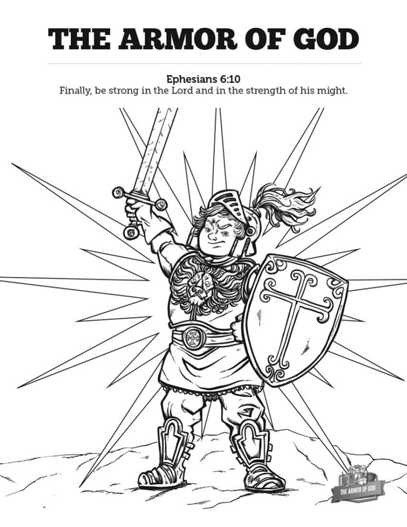 Printable Armor Of God Worksheets Printable Armor Of God Worksheets