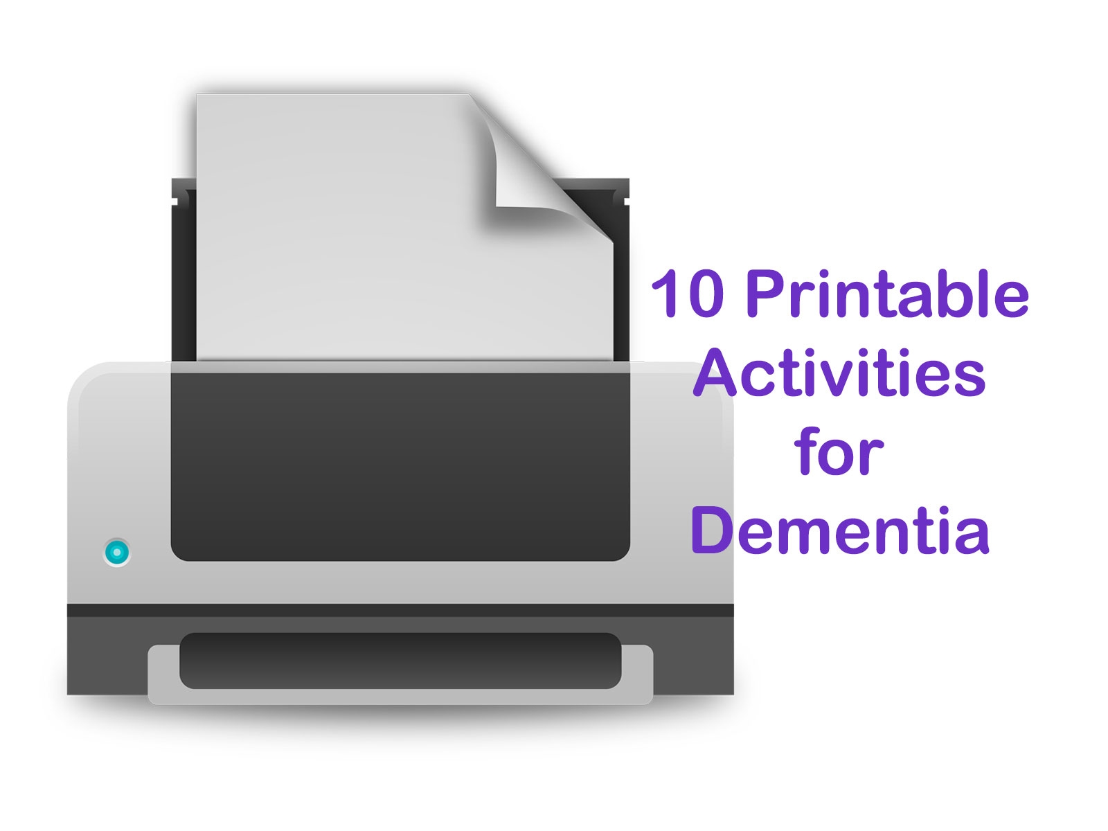 Printable Dementia Friendly PDF Marias Place