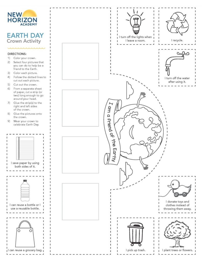 Printable Earth Day Worksheets Pdf Printable Worksheets